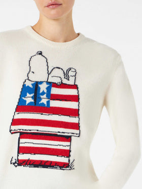 Maglia donna con stampa Snoopy | SNOOPY - EDIZIONE SPECIALE PEANUTS™