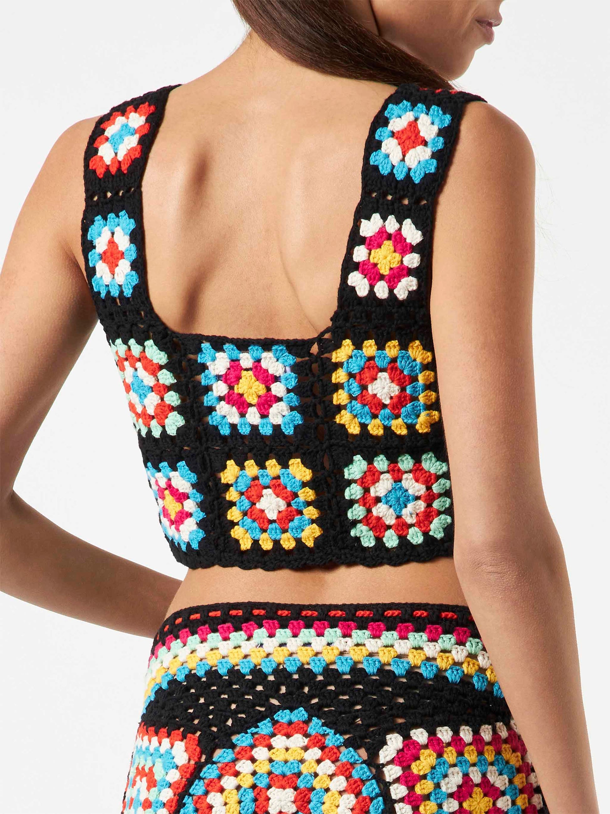 Woman handmade crochet top - MC2 Saint Barth